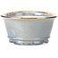 Round grey bonsai pot by Shoseki - 80 x 80 x 40 mm