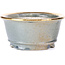 Pot à bonsaï rond gris par Shoseki - 80 x 80 x 40 mm