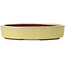 Ovale gelbe Bonsaischale von Yozan - 120 x 85 x 25 mm