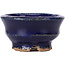 Vaso per bonsai rotondo blu di Hattori - 40 x 40 x 20 mm