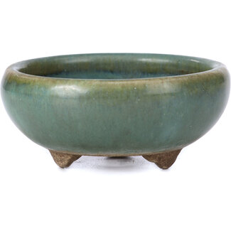 Other Tokoname 75 mm round green pot from Tokoname, Japan