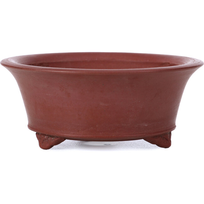 Pot à bonsaï rond non émaillé par Bigei - 100 x 100 x 40 mm