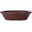 Pot à bonsaï rond non émaillé par Yamaaki - 100 x 100 x 28 mm