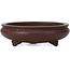 Pot à bonsaï rond non émaillé par Yamaaki - 90 x 90 x 30 mm