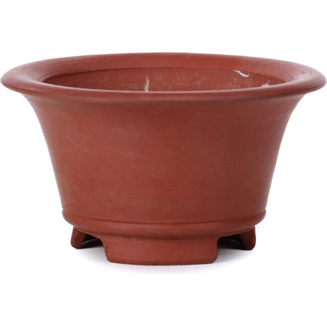 Vaso per bonsai rotondo non smaltato di Bigei - 70 x 70 x 40 mm