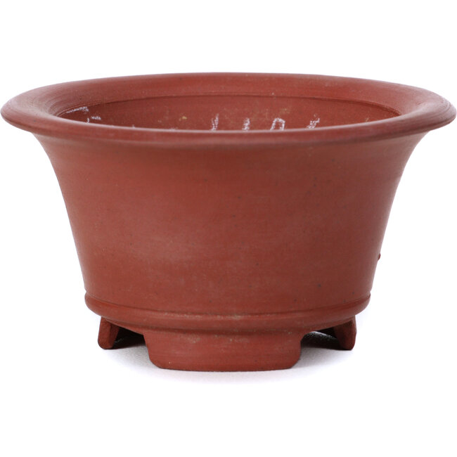 Vaso per bonsai rotondo non smaltato di Bigei - 70 x 70 x 40 mm