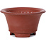 Pot à bonsaï rond non émaillé par Bigei - 70 x 70 x 40 mm