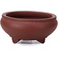 Pot à bonsaï rond non émaillé par Bigei - 55 x 55 x 25 mm