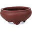 Round unglazed bonsai pot by Bigei - 55 x 55 x 25 mm