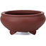 Pot à bonsaï rond non émaillé par Bigei - 55 x 55 x 25 mm