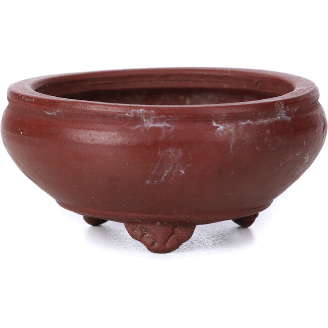 Pot à bonsaï rond non émaillé par Bigei - 50 x 50 x 25 mm