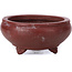 Pot à bonsaï rond non émaillé par Bigei - 50 x 50 x 25 mm