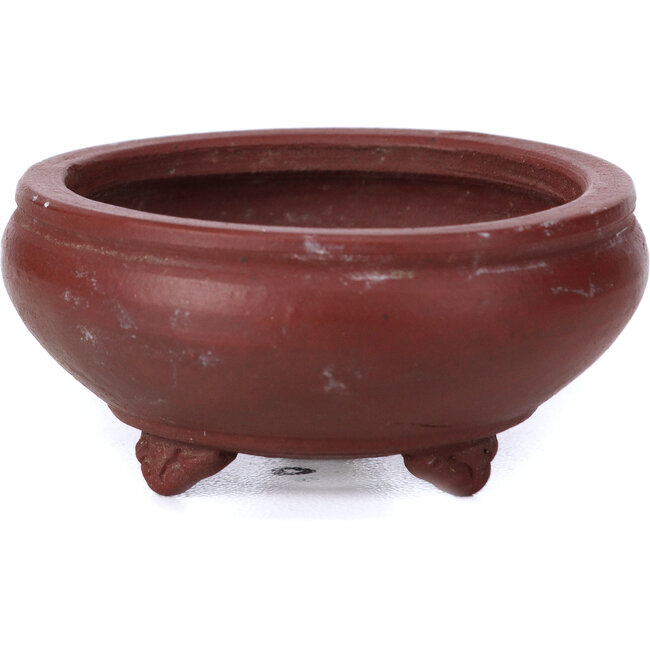 Vaso per bonsai rotondo non smaltato di Bigei - 50 x 50 x 25 mm