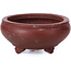 Pot à bonsaï rond non émaillé par Bigei - 50 x 50 x 25 mm