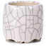 Vaso per bonsai rotondo bianco - 30 x 30 x 30 mm