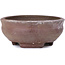 Pot à bonsaï rond non émaillé - 76 x 76 x 32 mm