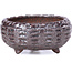 Vaso per bonsai rotondo marrone - 52 x 52 x 28 mm