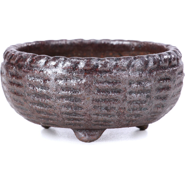 Vaso per bonsai rotondo marrone - 56 x 56 x 27 mm