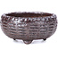 Vaso per bonsai rotondo marrone - 56 x 56 x 27 mm