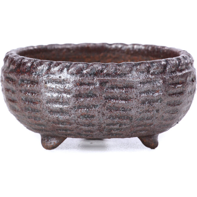 Vaso per bonsai rotondo marrone - 56 x 56 x 27 mm