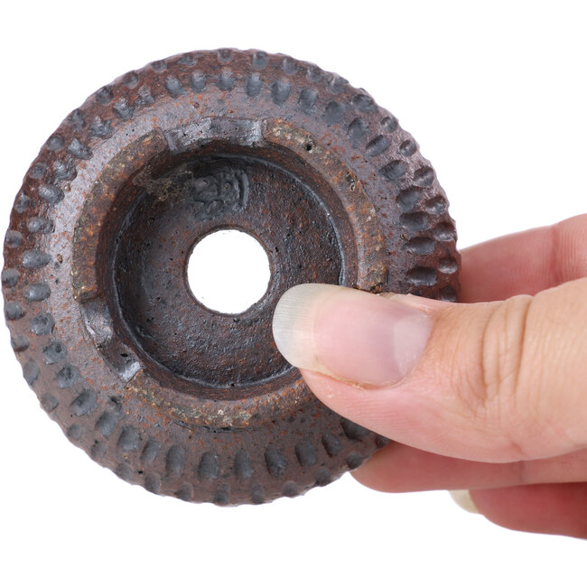 Ronde bruine bonsaipot - 60 x 60 x 30 mm