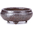 Round brown bonsai pot - 45 x 45 x 26 mm