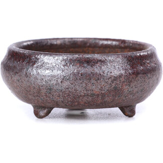 Other Tokoname 45 mm round brown pot from Tokoname, Japan