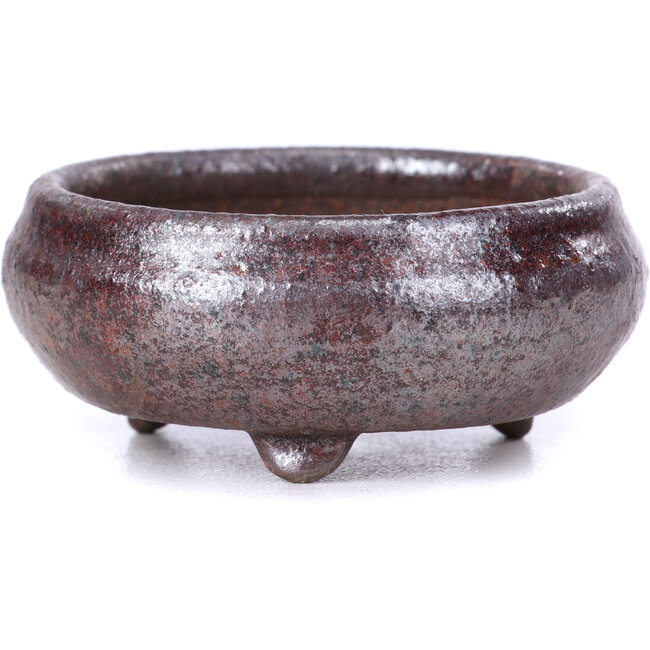 Pot à bonsaï rond marron - 45 x 45 x 26 mm
