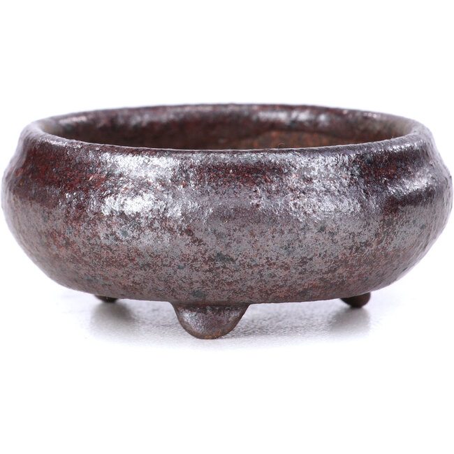 Pot à bonsaï rond marron - 45 x 45 x 26 mm