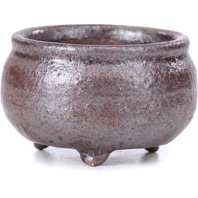 Ronde bruine bonsaipot - 45 x 45 x 30 mm