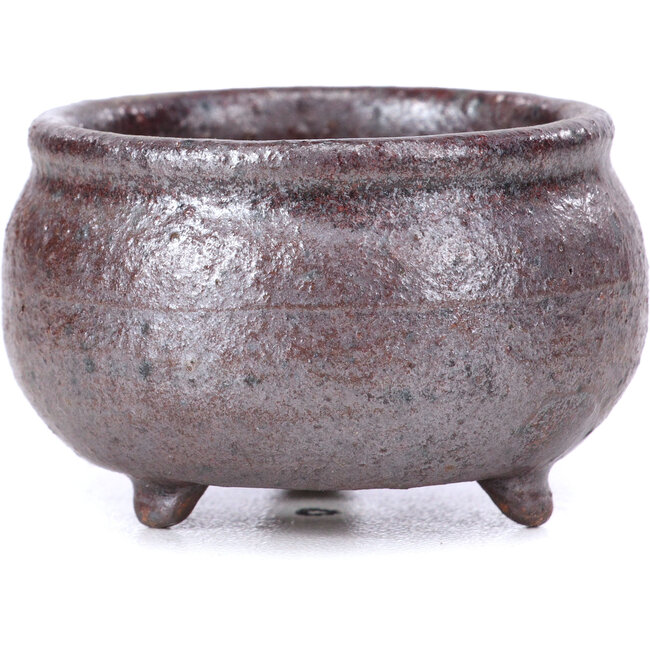 Pot à bonsaï rond marron - 45 x 45 x 30 mm