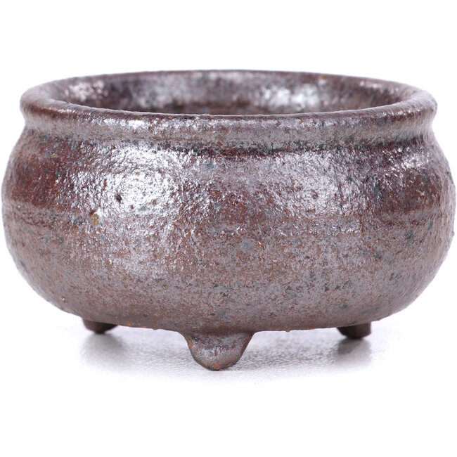 Vaso per bonsai rotondo marrone - 55 x 55 x 25 mm