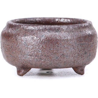 Other Tokoname 45 mm round brown pot from Tokoname, Japan