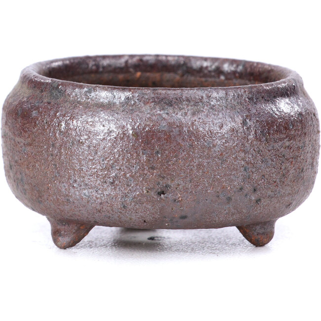 Maceta de bonsái marrón redonda - 45 x 45 x 25 mm