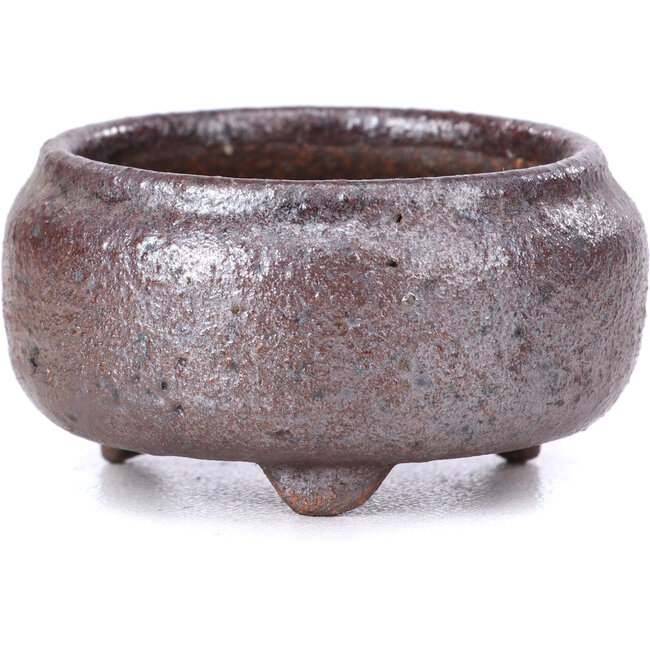 Pot à bonsaï rond marron - 45 x 45 x 25 mm