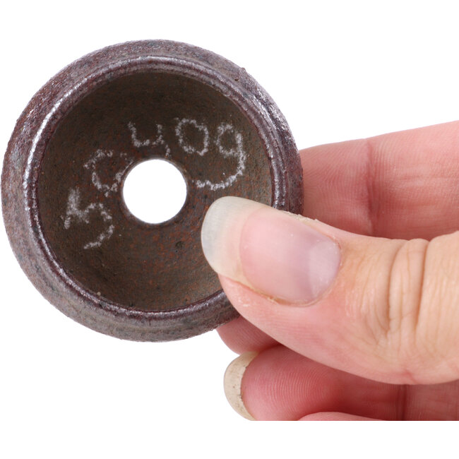 Pot à bonsaï rond marron - 45 x 45 x 25 mm