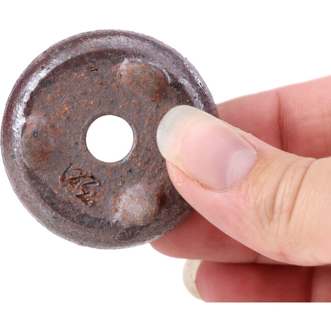 Ronde bruine bonsaipot - 45 x 45 x 25 mm