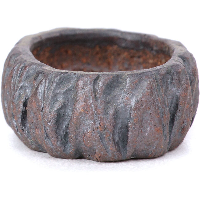 Ovale bruine bonsaipot - 45 x 30 x 15 mm