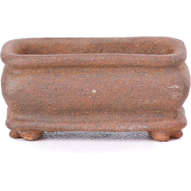 Rechthoekige ongeglazuurde bonsaipot - 30 x 15 x 14 mm