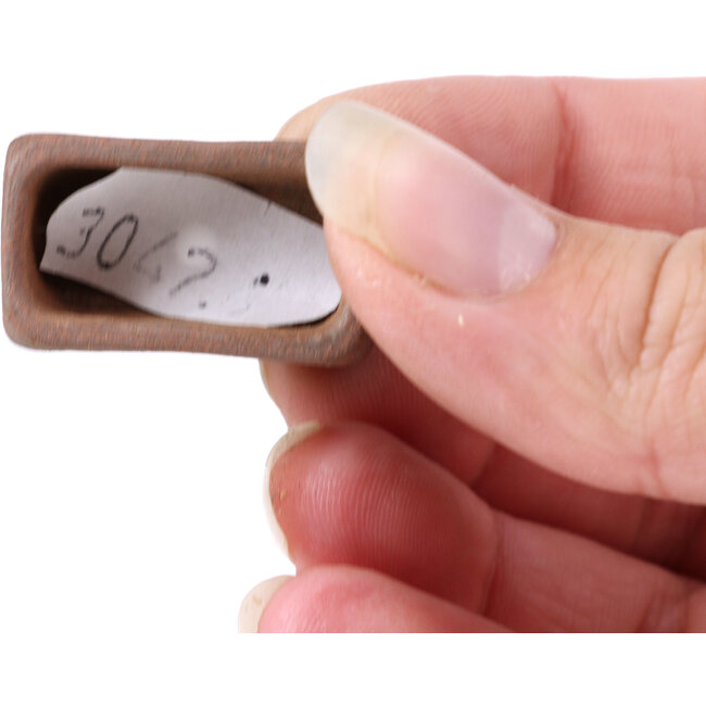 Rechthoekige ongeglazuurde bonsaipot - 30 x 15 x 14 mm