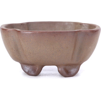Other Tokoname 65 mm square unglazed pot from Tokoname, Japan