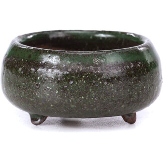 Other Tokoname 50 mm round green pot from Tokoname, Japan