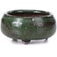 Vaso per bonsai verde rotondo - 50 x 50 x 25 mm