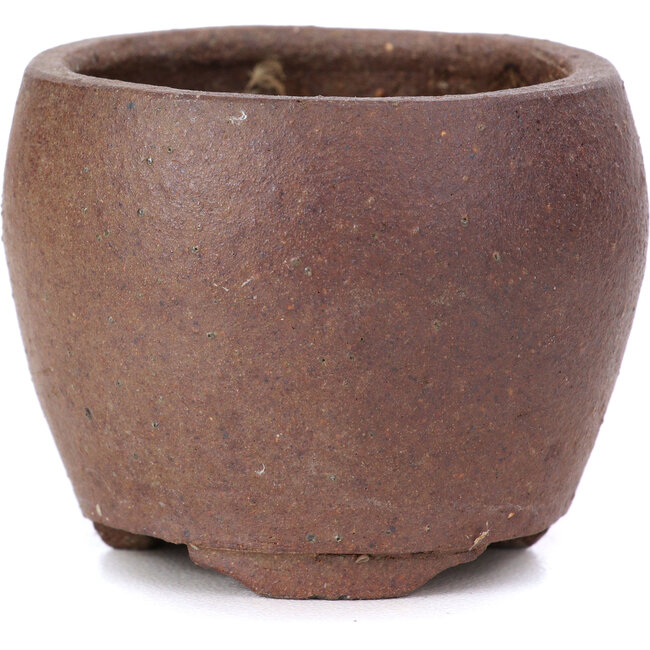 Pot à bonsaï rond non émaillé - 55 x 55 x 40 mm
