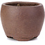 Pot à bonsaï rond non émaillé - 55 x 55 x 40 mm