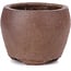 Vaso per bonsai rotondo non smaltato - 55 x 55 x 40 mm