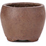 Pot à bonsaï rond non émaillé - 55 x 55 x 40 mm