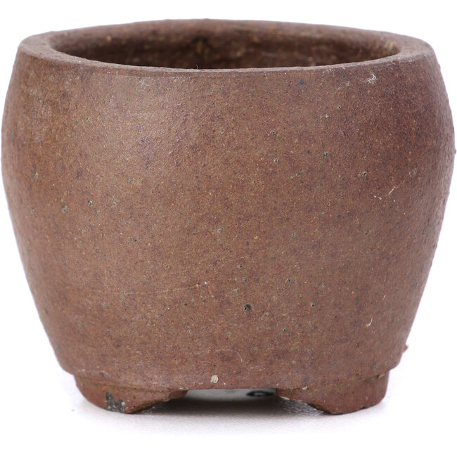 Maceta de bonsái redonda sin esmaltar - 55 x 55 x 40 mm