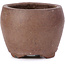 Pot à bonsaï rond non émaillé - 55 x 55 x 40 mm
