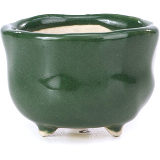 Other Tokoname 45 mm round green pot from Tokoname, Japan